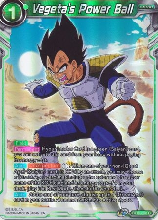 Vegeta's Power Ball - BT15-090 - Common Foil