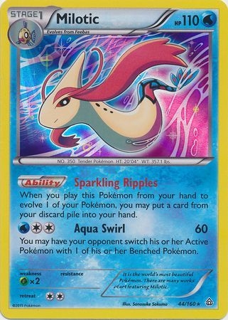 Milotic - 44/160 - Holo Rare