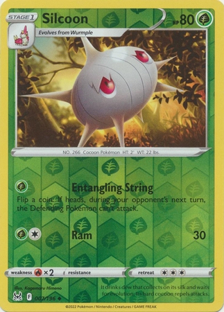 Silcoon - 007/196 - Uncommon Reverse Holo