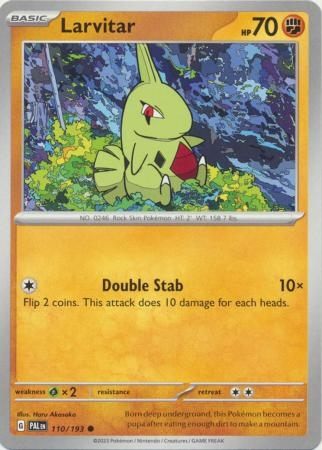 Larvitar - 110/193 - Common