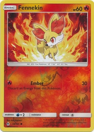 Fennekin - 14/131 - Common Reverse Holo