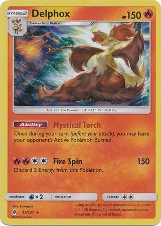 Delphox - 17/131 - Holo Rare