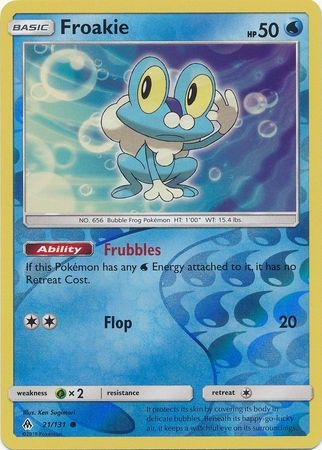 Froakie - 21/131 - Common Reverse Holo