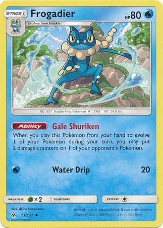 Frogadier - 23/131 - Uncommon