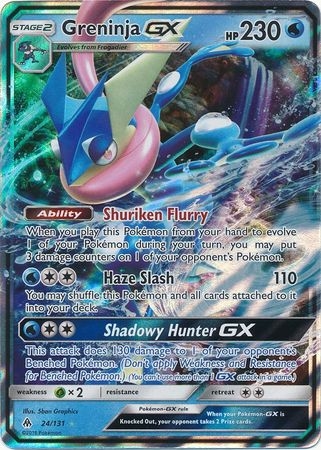 Greninja GX - 24/131 - Ultra Rare