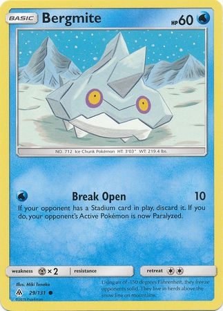 Bergmite - 29/131 - Common