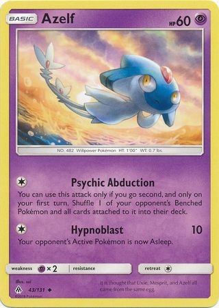 Azelf - 43/131 - Uncommon