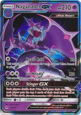 Naganadel GX - 56/131 - Ultra Rare