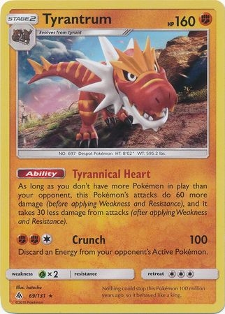 Tyrantrum - 69/131 - Holo Rare