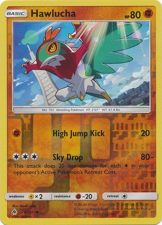 Hawlucha - 70/131 - Uncommon Reverse Holo