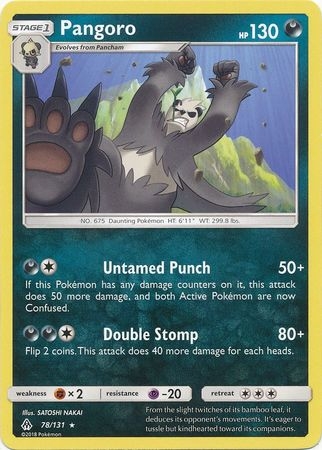 Pangoro - 78/131 - Rare