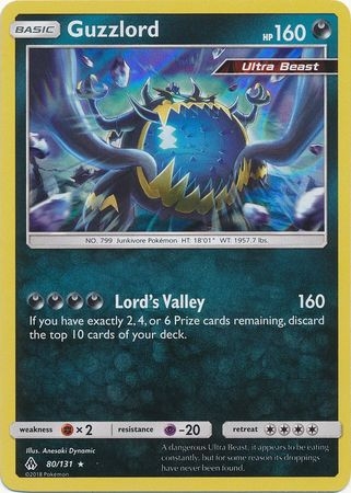 Guzzlord - 80/131 - Holo Rare