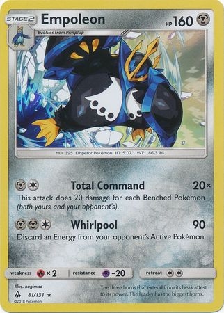 Empoleon - 81/131 - Holo Rare