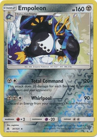 Empoleon - 81/131 - Holo Rare Reverse Holo