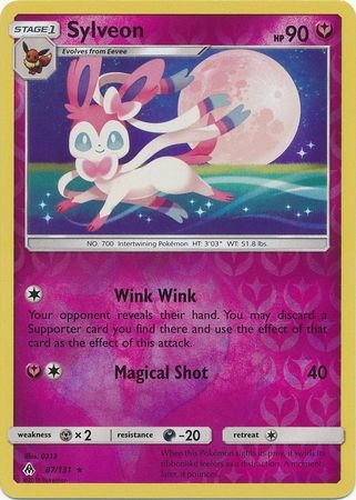 Sylveon - 87/131 - Rare Reverse Holo