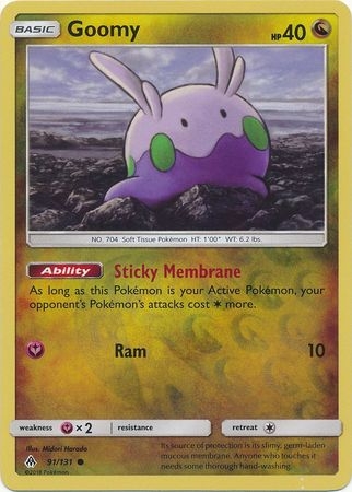 Goomy - 91/131 - Common Reverse Holo