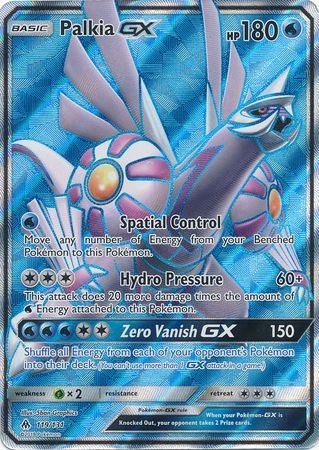 Palkia GX - 119/131 - Full Art Ultra Rare