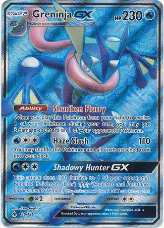 Greninja GX - 120/131 - Full Art Ultra Rare