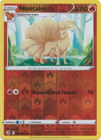 Ninetales - 30/264 - Uncommon Reverse Holo