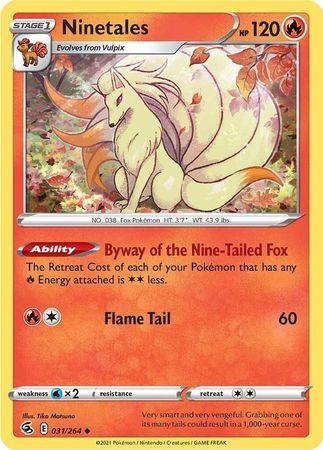 Ninetales - 31/264 - Uncommon