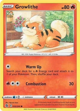 Growlithe - 32/264 - Common