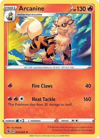 Arcanine - 33/264 - Rare