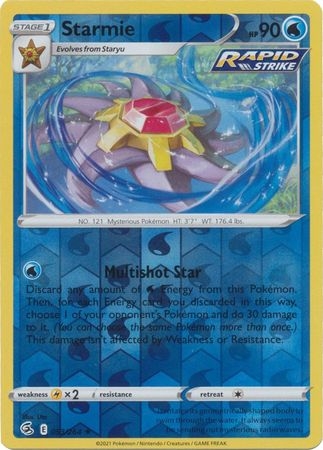 Starmie - 53/264 - Holo Rare Reverse Holo