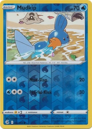 Mudkip - 62/264 - Common Reverse Holo