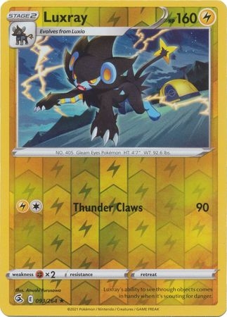 Luxray - 93/264 - Rare Reverse Holo