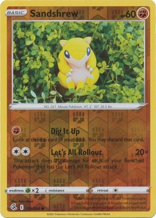 Sandshrew - 131/264 - Common Reverse Holo