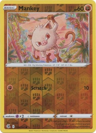 Mankey - 133/264 - Common Reverse Holo