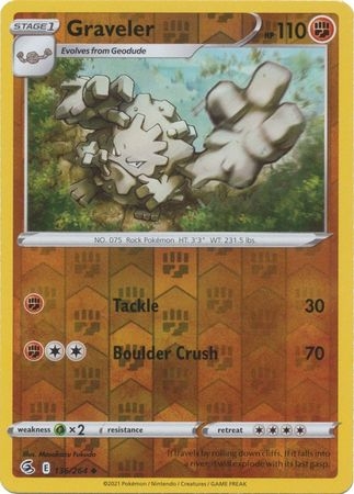 Graveler - 136/264 - Uncommon Reverse Holo