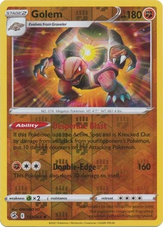 Golem - 137/264 - Rare Reverse Holo