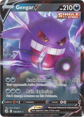 Gengar V - 156/264 - Ultra Rare