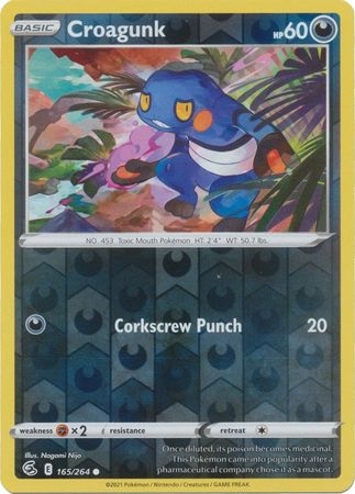 Croagunk - 165/264 - Common Reverse Holo