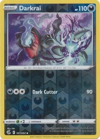 Darkrai - 167/264 - Uncommon Reverse Holo