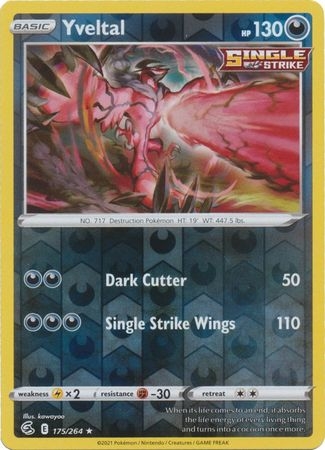 Yveltal - 175/264 - Rare Reverse Holo