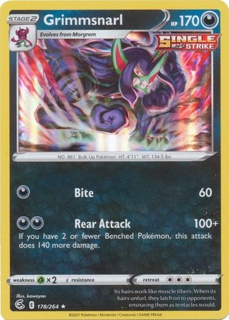 Grimmsnarl - 178/264 - Holo Rare