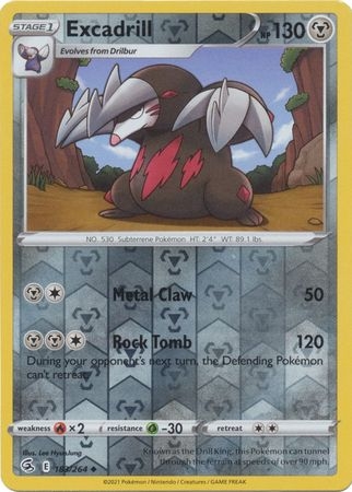 Excadrill - 183/264 - Uncommon Reverse Holo