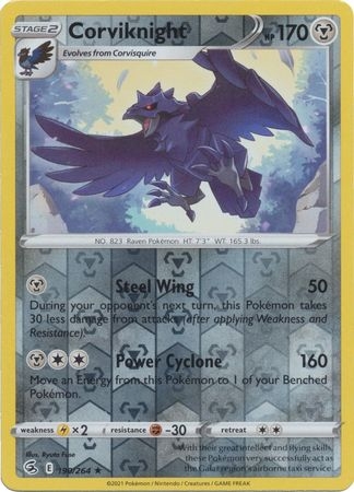 Corviknight - 190/264 - Rare Reverse Holo