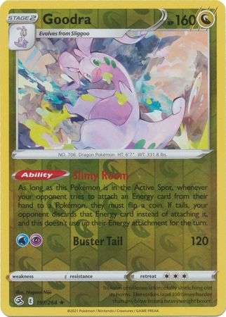 Goodra - 197/264 - Rare Reverse Holo