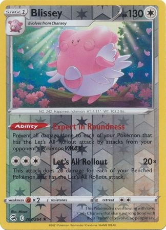 Blissey - 203/264 - Rare Reverse Holo