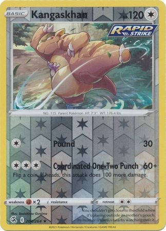 Kangaskhan - 204/264 - Rare Reverse Holo