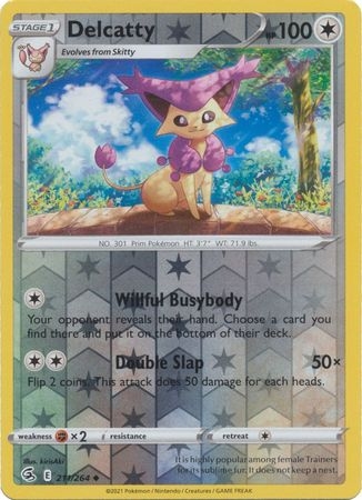 Delcatty - 211/264 - Uncommon Reverse Holo