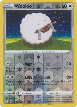 Wooloo - 221/264 - Common Reverse Holo