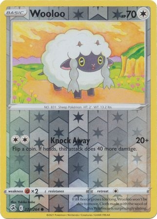 Wooloo - 222/264 - Common Reverse Holo