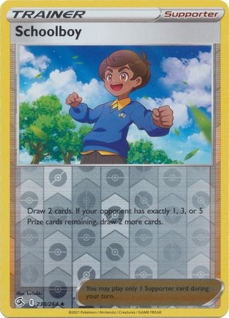 Schoolboy - 238/264 - Uncommon Reverse Holo