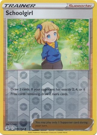 Schoolgirl - 239/264 - Uncommon Reverse Holo