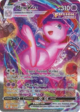 Mew VMAX - 269/264 - Alternate Art Secret Rare