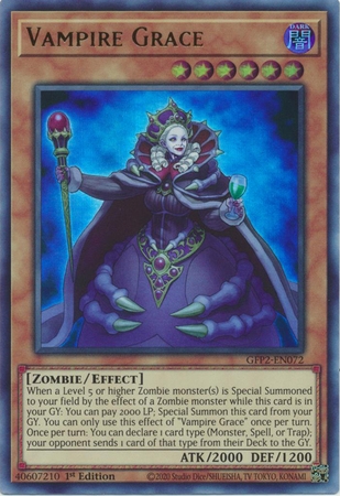 Vampire Grace - GFP2-EN072 - Ultra Rare 1st Edition